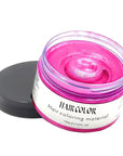Instant Pink Hair Wax Dye,Natural