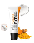 Turmeric under eye cream, for