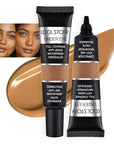 Kaely 2Pcs under Eye Concealer Full Coverage,Waterproof Concealer
