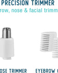 Conair All-in-1 Facial Hair Trimmer for Women, Perfect for Face, Ear/Nose and Eyebrows, Battery-Powered