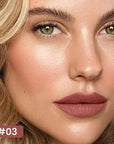 12 Colors lip liner pencils, Modern Classic Lip Liner, Lip Liner Pigmented Vegan Matte, Lasting Finish Lip Liner, Luxurious Creamy Long Lasting Lip Liner, Prevents Feathering and Fading, (03)