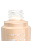Neutrogena Healthy Skin Liquid Makeup Foundation, Broad Spectrum SPF 20 Sunscreen, Lightweight & Flawless Coverage Foundation with Antioxidant Vitamin E & Feverfew, Natural Beige, 1 fl. oz (Pack of 2)