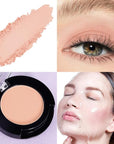 Monochrome Matte Eyeshadow Makeup Palette, Highly Pigmented Nude Eyeshadow Palette, Matte Pressed Powder Eyeshadow Makeup, Single Vegan Eye Shadow, Daily Evening Women Girls Eyes shadow Gift 8#