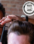 REUZEL Concrete Matte Pomade, Strong All Day Hold, Water Soluble Styling, Matte Finish and Flake Free, Easy To Wash Out, For All Hair Types, 4 oz