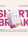 310 Nutrition All-In-One Meal Replacement Shake Powder - Plant-Based Protein Smoothie Blend w/High Fiber, Probiotics & Adaptogens - Low Carb, Vegan, Keto & Paleo Friendly - Vanilla Cake - 14 Srv