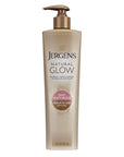Jergens Natural Glow 3-Day Self Tanner for Medium to Deep Skin Tone & Natural Glow In-shower Lotion, for Fair to Medium Skin Tone, Wet Skin
