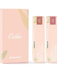 Oulac Satin Lipsticks for Women Set - Matte Lipstick, Full Coverage Lip Color, Satin Matte Finish, Cream Texture, Hydrating, Infused with Hyaluronic Acid, 4g*2 SG04+SG08