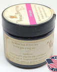 Vintage Tradition Beef Tallow All Purpose Balm – Healing, Hydrating Floral Skin Care Salve Replaces Body Lotion, Hand Cream, More – Essential Oil, Olive Oil, and Grass-Fed Tallow, 2 fl. oz.
