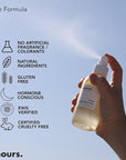 Knours Hydrating Jojoba Oil Vitamin Rich Aloe Vera H2O Double Duty Facial Mist, Moisturizing Refreshing Vegan Squalene Clean Beauty (110ml 3.72 fl. oz.) K-Beauty Skincare