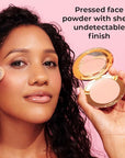 MCoBeauty Miracle Flawless Pressed Powder, Medium Warm Shade, Free Cosmetics