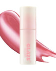 Chewy Lip Glaze, High Shine Lip Gloss, Korean Beauty (GZ03 Rose Bebe, 3.5 grams)