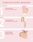 COVERGIRL Clean Fresh Skin Milk Foundation, Fair, 1 Fl Oz (Pack of 2)