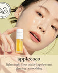 NOONI Korean Hydrating Lip Oil - Applecoco | Long-Lasting, Moisturizing, Plumping, Revitalizing for Dry Lips, Waterproof, No Peel Off, Hydrating, Nourishing Crystal Clear, 0.12 FL Oz