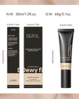 Liquid Foundation,Matte 3-in-iquid Foundation Lightweight, Hydrating CC Cream Cruelty-Free (05) 1 L