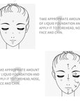 2 Pack PHOERA Foundation, Full Coverage Foundation, Flawless