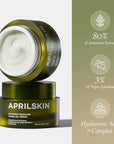APRILSKIN Artemisia Squalane Hydra Gel Cream | Dry, Sensitive, Acne-Prone Skin | Vegan, Cruelty Free, Low pH, Soothing & Firming up | 50 ml | No sulfates and Artificial Fragrance