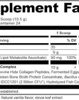Ancient Nutrition Collagen Peptides Powder, Multi Collagen Protein, Women & Men, Vitamin C, Probiotics, Hydrolyzed Collagen, Supports Skin, Joints, Gut Health, Vanilla, 24 Servings