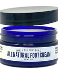 Yellow Bird Foot Cream – Hydrating Tea Tree Oil Foot Balm with Essential Oils. Natural Athletes Foot Treatment. Moisturizing Cracked Feet Repair & Callus Remover. Made In USA - 2 oz