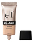 e.l.f. Soft Glam Foundation, Medium Coverage, Long-Lasting & Light Neutral