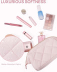 Telena puffer makeup bags for