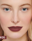 12 Colors lip liner pencils, Modern Classic Lip Liner, Lip Liner Pigmented Vegan Matte, Lasting Finish Lip Liner, Luxurious Creamy Long Lasting Lip Liner, Prevents Feathering and Fading, (06)