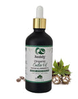 Seddy Organic Castor Oil - Cold Pressed | Hexane-Free | Pure | Hair, Scalp, Eyelashes, Eyebrows, Skin, & Nails | Hair Treatment Oil - 3.4 Fl. Oz