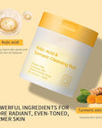 Kojic acid turmeric cleansing pads,