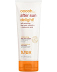 B.TAN After Sun Lotion | Ooooh Aftersun Delight - Aloe Vera & Hyaluronic Acid, Sun Burn Skin Relief, Moisturizing Body Cream, 7 Fl oz