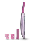 Panasonic Women’s Facial Hair Remover and Eyebrow Trimmer with Pivoting Head, Includes 2 Gentle Blades for Brow and Face and 2 Eyebrow Trim Attachments, Battery-Operated – ES2113PC