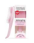 Tangle Teezer Ultimate Detangler Hairbrush, Eliminates Knots & Reduces Breakage, Mini Hair Brush for Travel, Small Hands & All Hair Types, Millennial Pink