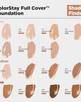 Revlon Liquid Foundation, ColorStay Face Makeup for Normal and Dry Skin, Longwear Full Coverage with Matte Finish, Oil Free, 320 True Beige, 1.0 Oz