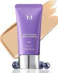 MISSHA M PERFECT COVER SERUM BB CREAM No.23 Natural Beige-Light/Medium with Cool/Neutral Undertone, Skin Tint, Tinted Moisturizer, Skin Care Foundation Makeup,Superfood Complex,Glass Skin, 1.18 Fl oz