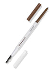 ColourPop Defining Eyebrow Pencil - Precision Brow Pencil Tip for Natural Hair-Like Strokes - Long-Lasting Buildable Color with Attached Spoolie & No Sharpening Needed - Dark Brown (0.003 oz)