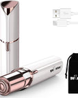 Facial Hair Removal for Women, Gurelax Facial Hair Remover, Hair Removal Device for Peach Fuzz, Chin, Upper Lip, with Flannel Bag