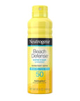 Neutrogena Beach Defense Body Spray Sunscreen with Broad Spectrum SPF 50, Shields Against UVA and UVB Rays, Water Resistant and Oil Free Sun Protection, Oxybenzone Free and Fast Drying, 6.5 OZ