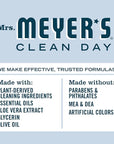 MRS. MEYER'S CLEAN DAY Liquid Hand Soap Variety Pack Scent, 33 OZ Refill + 12.5 OZ, 1 CT (Snowdrop)