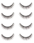 Ardell Faux Mink Lashes 815, Ultra-Soft, Natural Look False Eyelashes, Reusable Strip Lashes, 4 Pairs, 1 Pack