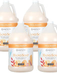 Ginger Lily Farms Botanicals All-Purpose Liquid Hand Soap Refill, Coco Mango, 100% Vegan & Cruelty-Free, Coconut Mango Scent, 1 Gallon (Pack of 4)