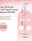 Melodysusie 50 pcs nail drill