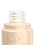 Neutrogena Healthy Skin Liquid Foundation Makeup with Broad Spectrum SPF 20 Sunscreen, Lightweight, Medium Coverage Makeup with Sunscreen and Pro-Vitamin B5, Classic Ivory 10, 1 fl. oz