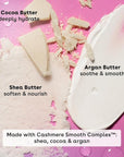 eos Shea Better Cashmere Body Wash, Vanilla Cashmere, Moisturizing and Nourishing, pH Balanced Creamy Gel Formula, Paraben & Phthalate Free, Sensitive Skin,16 fl oz