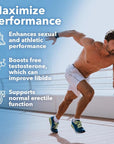 LifeSeasons Masculini-T - Testosterone Support Supplement - Enhances Mental & Physical Aspects of Sexual and Athletic Performance - Supports Normal Erectile Function - Improve Libido - 90 Capsules