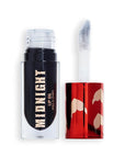 Revolution Beauty Truly Sinful Midnight Black Lip Glaze Oil, Halloween Lip Costume Makeup, Vegan & Cruelty-Free
