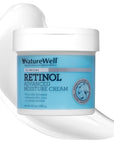 NATURE WELL Clinical Retinol Advanced Moisture Cream for Face, Body, & Hands, Boosts Skin Firmness, Enhances Skin Tone, No Greasy Residue, 10 Oz