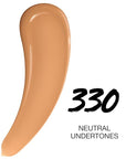 Maybelline Super Stay Lumi-Matte Foundation, Lightweight and Buildable Full Coverage Foundation Makeup For Up To 30HR Wear, 330, 1 Count