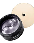 MIZON Pearl Eye Gel Patch Masks, Eye Treatment Mask Reduces Wrinkles and Puffiness, Dark Circles treatment, Hydrogel Eye Patches (Black Pearl)