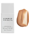 Summer Fridays Sheer Skin Tint - Skin Tint with Hyaluronic Acid - Helps Diminish Uneven Skin Tone - Sheer to Light Coverage - Shade 5 - Medium with Warm Neutral Undertones (1 Fl Oz)