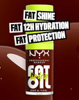 NYX PROFESSIONAL MAKEUP Fat Oil Lip Drip, Moisturizing Lip Oil Gloss, Vegan Tinted Formula, Up to 12 HR Hydration - Status Update (Rich Chocolate)