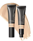 Liquid Foundation,Matte 3-in-iquid Foundation Lightweight, Hydrating CC Cream Cruelty-Free (02) 1 L