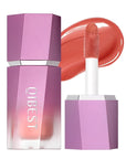Matte Dewy Liquid Blush, Silky Smooth Cream Soft Cruelty-free,02 Cherry